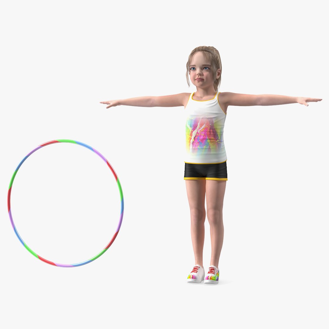 Stylized t pose character | 3D model