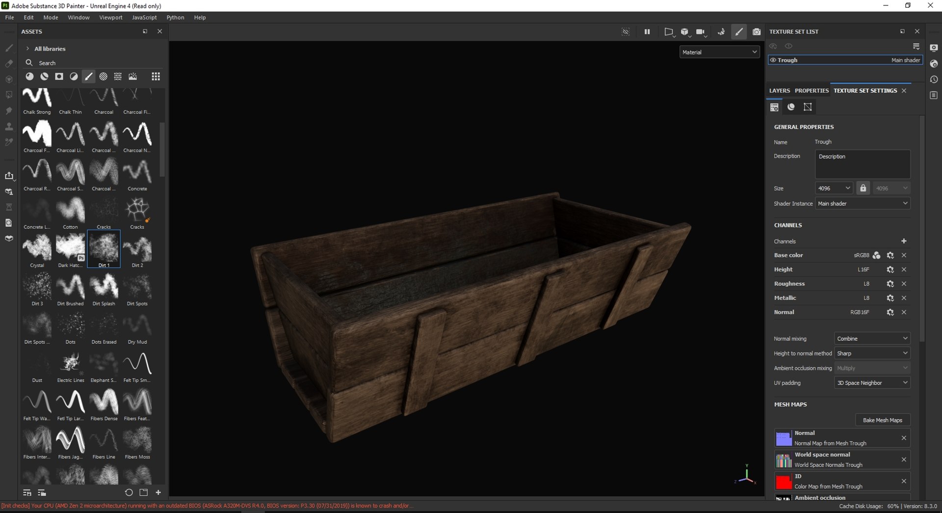 3D Trough - TurboSquid 2114862