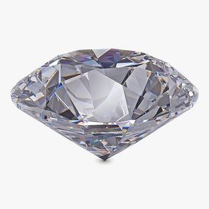 3D Round Brilliant Cut Diamond v 1