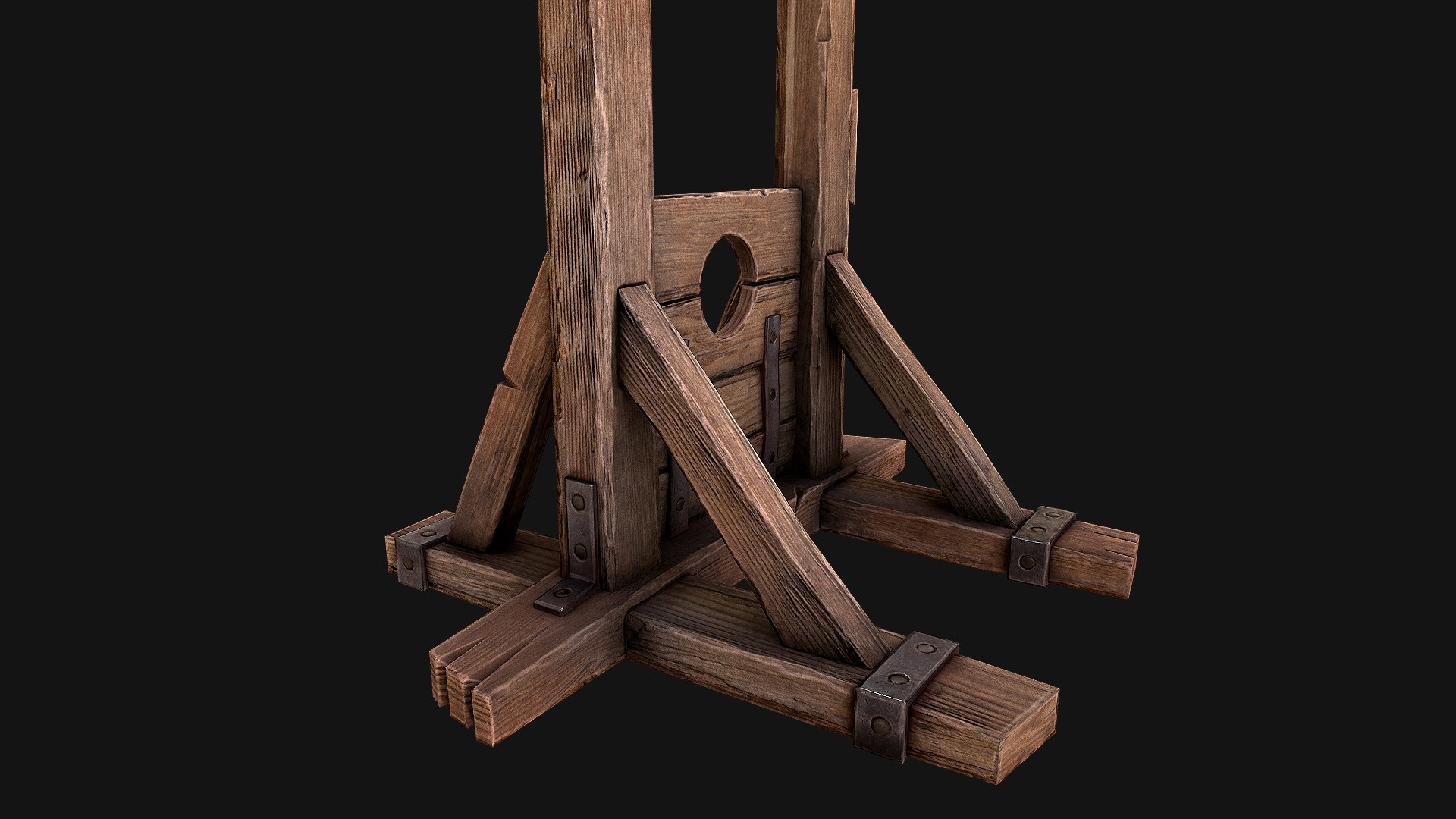 3D Guillotine Torture - TurboSquid 1989519