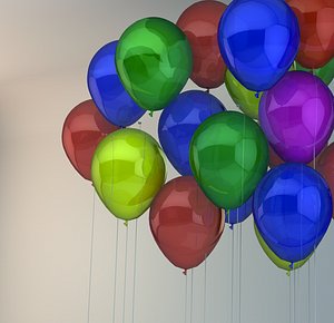 3d balloon fun model