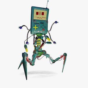 BMO adventure time robot 3D model