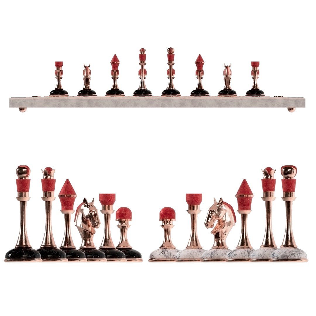 3D Chess model - TurboSquid 2017948