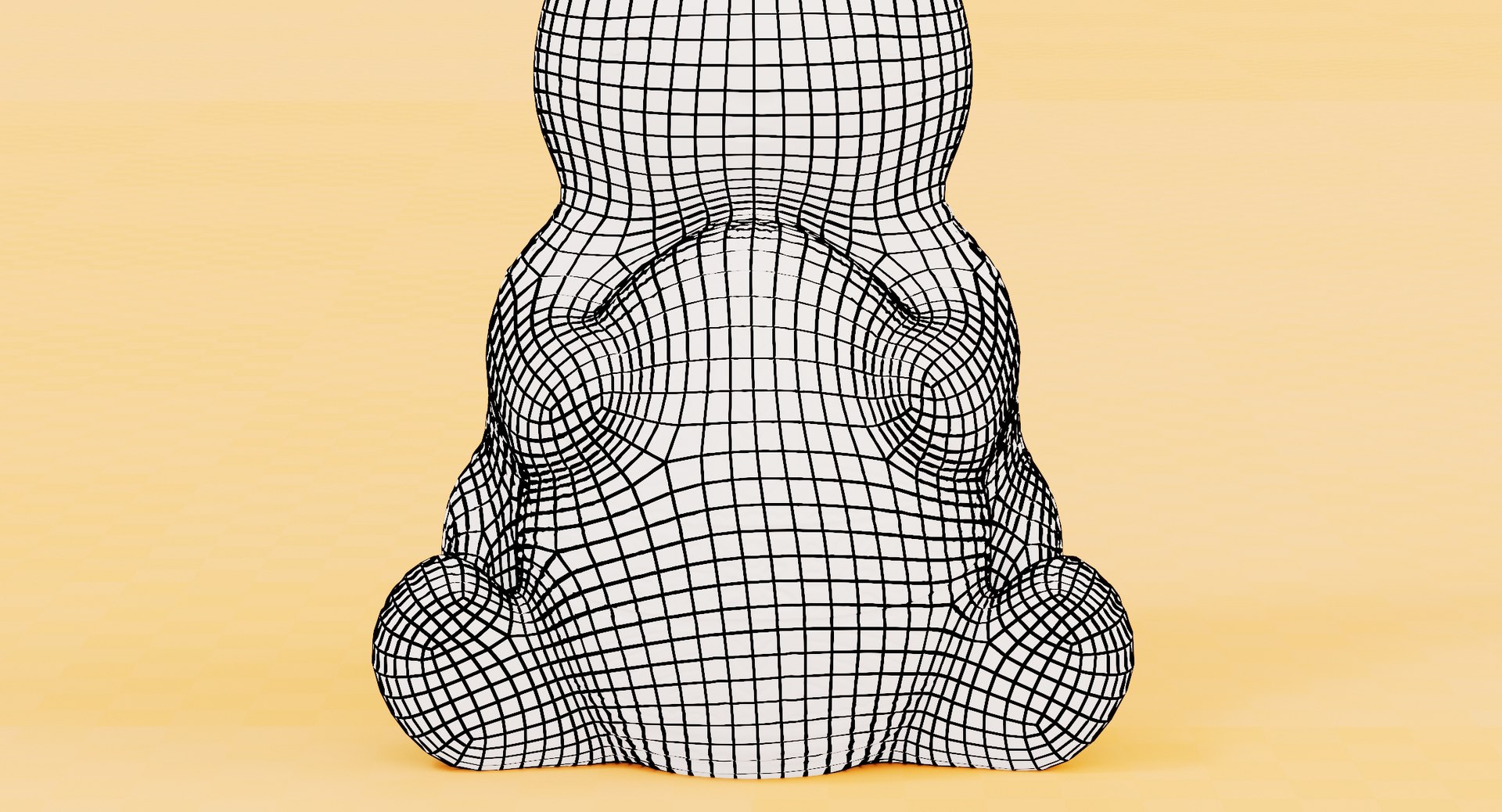 Chocolate bunny 3D model - TurboSquid 1683016