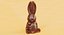 chocolate bunny 3D model