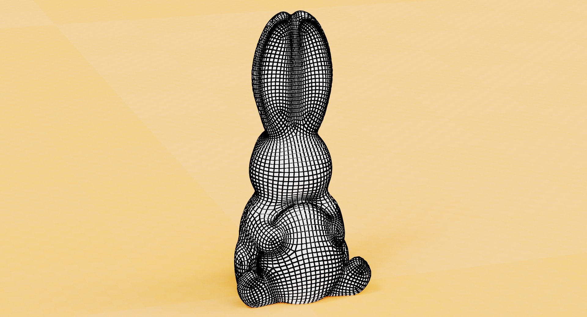 Chocolate bunny 3D model - TurboSquid 1683016