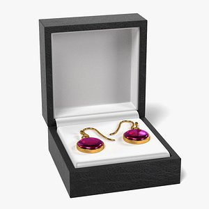 3d earrings box model
