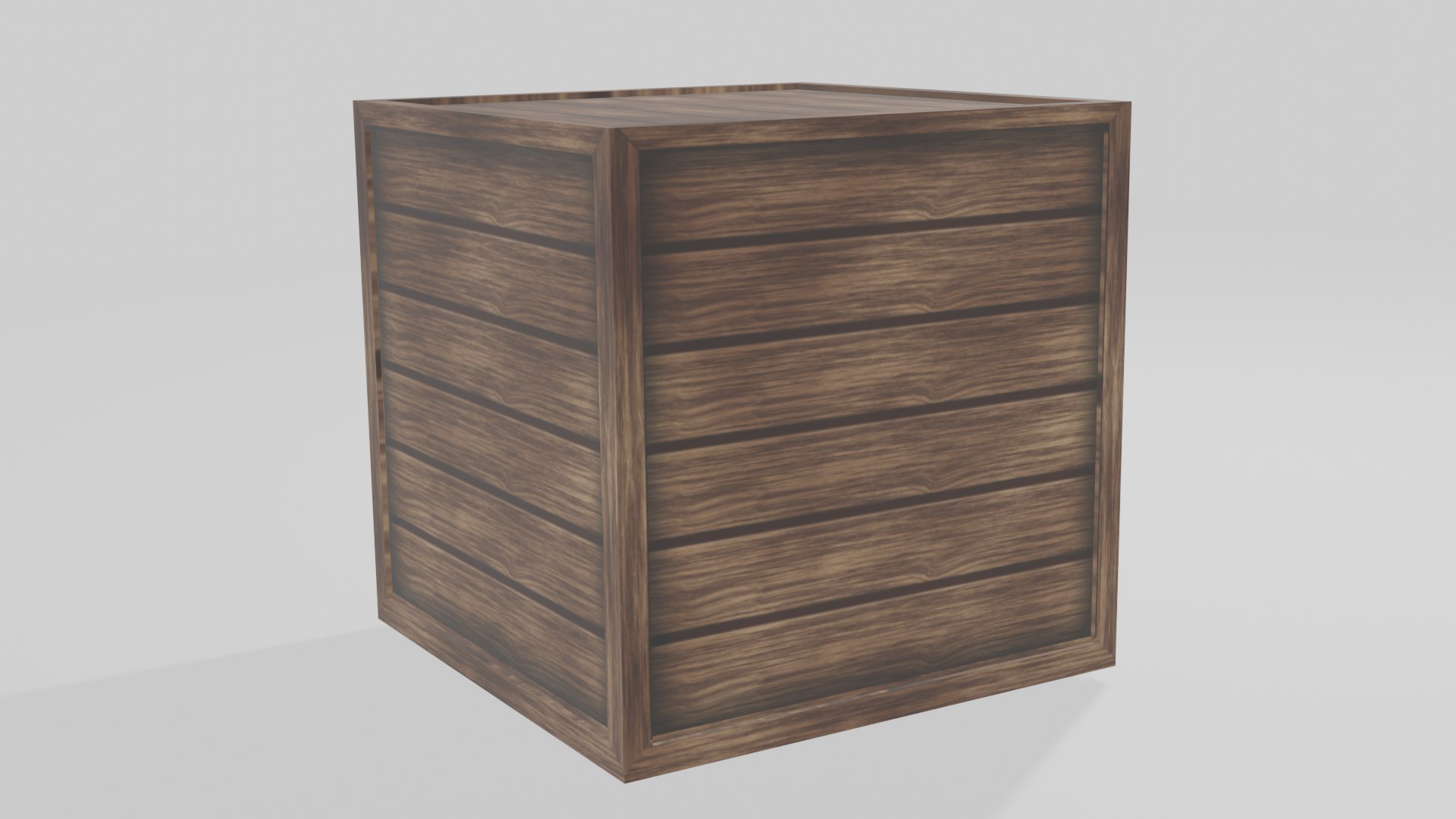 3D Wooden CrateBox Game Ready - TurboSquid 1967970
