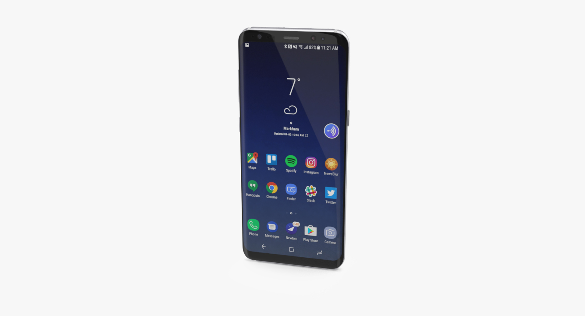 Galaxy s9 arctic silver top