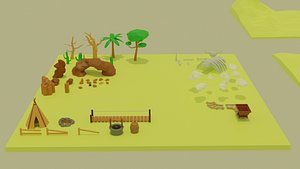 Low Poly Desert Pack