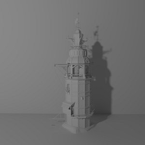 light house 3D model