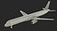 3D model boeing 757-300 generic