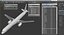 3D model boeing 757-300 generic