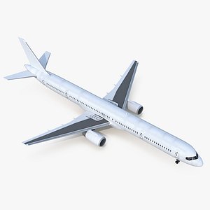 3D model boeing 757-300 generic