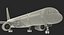 3D model boeing 757-300 generic