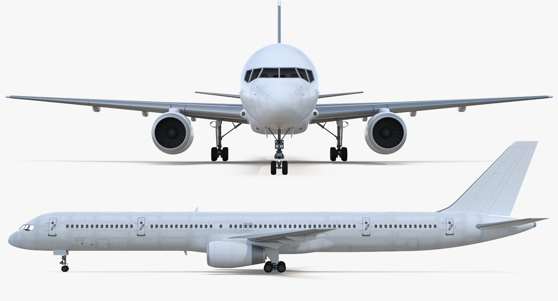3D model boeing 757-300 generic - TurboSquid 1233441