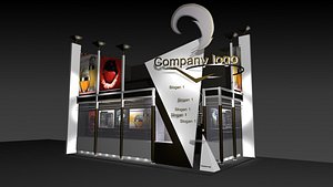 3D model parfume expo