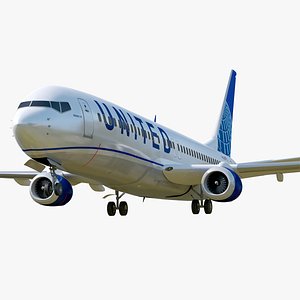 boeing 737-800 united air lines model