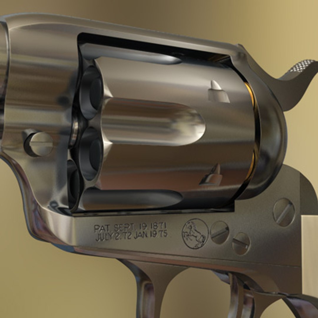 3d C4d Colt 44-40