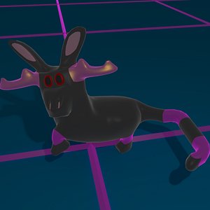 3D model bunny boar