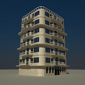 building 01 3d model