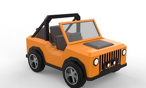 jeep car 3D model model