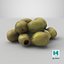 3D Pitted Olives