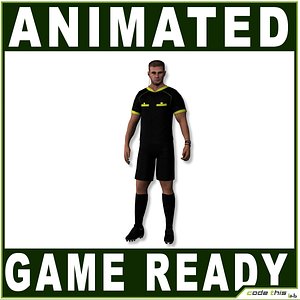 American Football Referee PACK 3D Model $189 - .max .fbx - Free3D