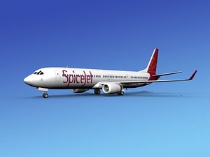 3d model 737-900er 737 airplane 737-900