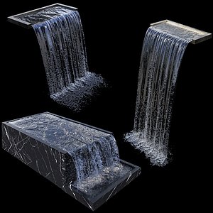 Waterfall fountains cascade Water Features