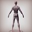 3D Man anatomy constructor transhumanist