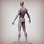 3D Man anatomy constructor transhumanist