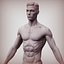 3D Man anatomy constructor transhumanist