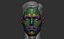 3D Man anatomy constructor transhumanist