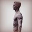 3D Man anatomy constructor transhumanist