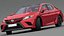 3D toyota camry xse 2018 model