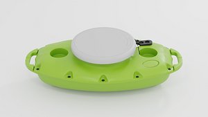 3D floating cooler for kayak
