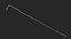 Leather Bullwhip Coiled Black Rigged for Cinema 4D