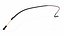 Leather Bullwhip Coiled Black Rigged for Cinema 4D