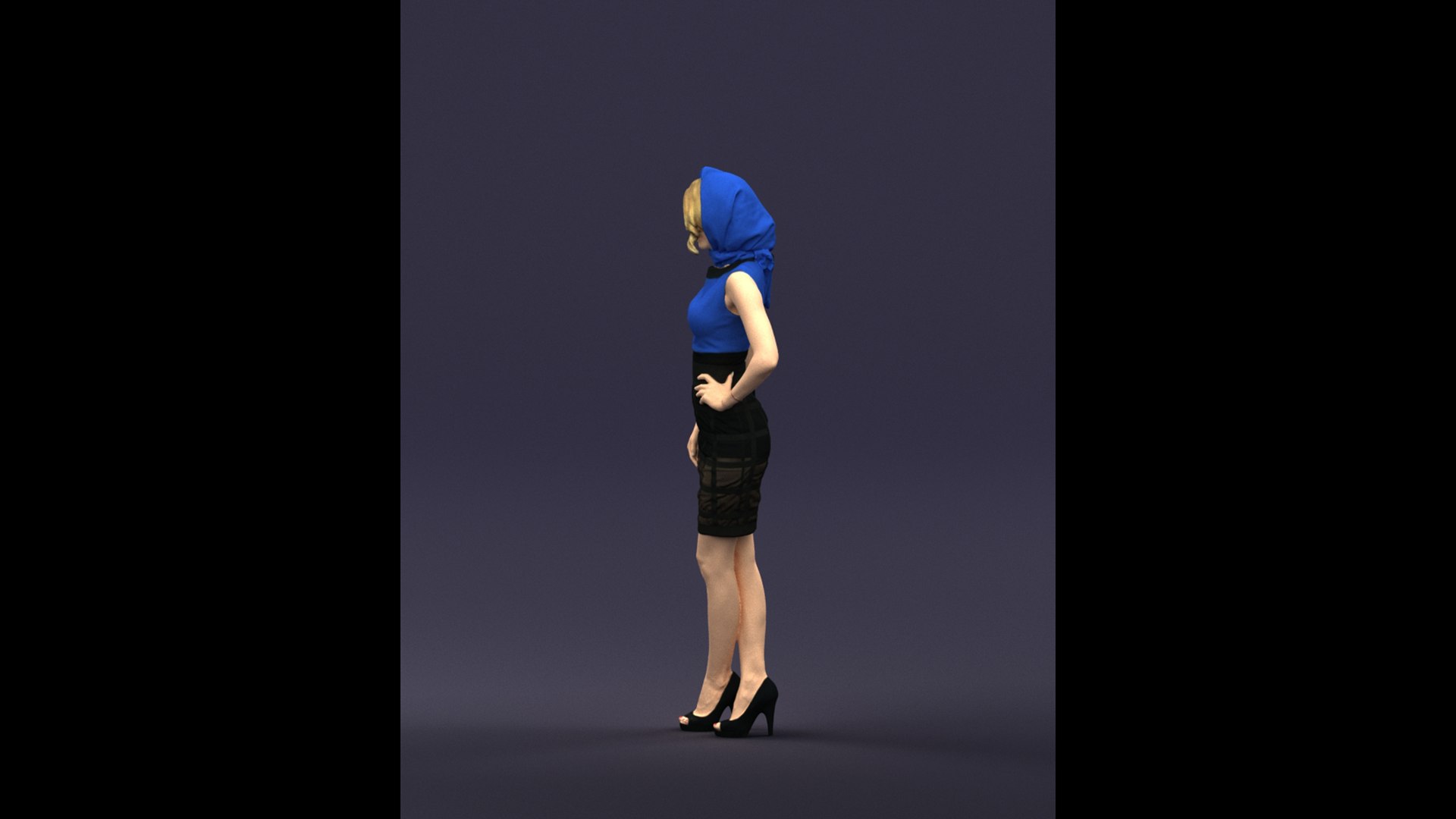 Scanned realistic human 3D model - TurboSquid 1649731