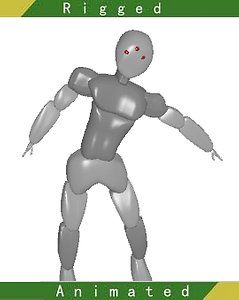 robot bot 3D model