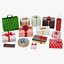 Gifts Set Christmas 3D model