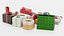 Gifts Set Christmas 3D model