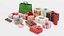 Gifts Set Christmas 3D model