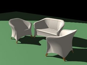furniture chair 3d max