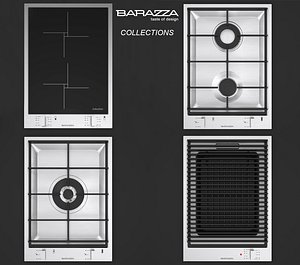 BARAZZA COLLECTION induction grids barbecue C4D