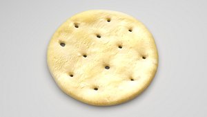3D Circle Cracker model