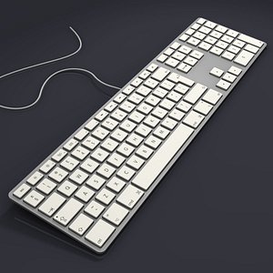 Aluminium USB Keyboard (UK)