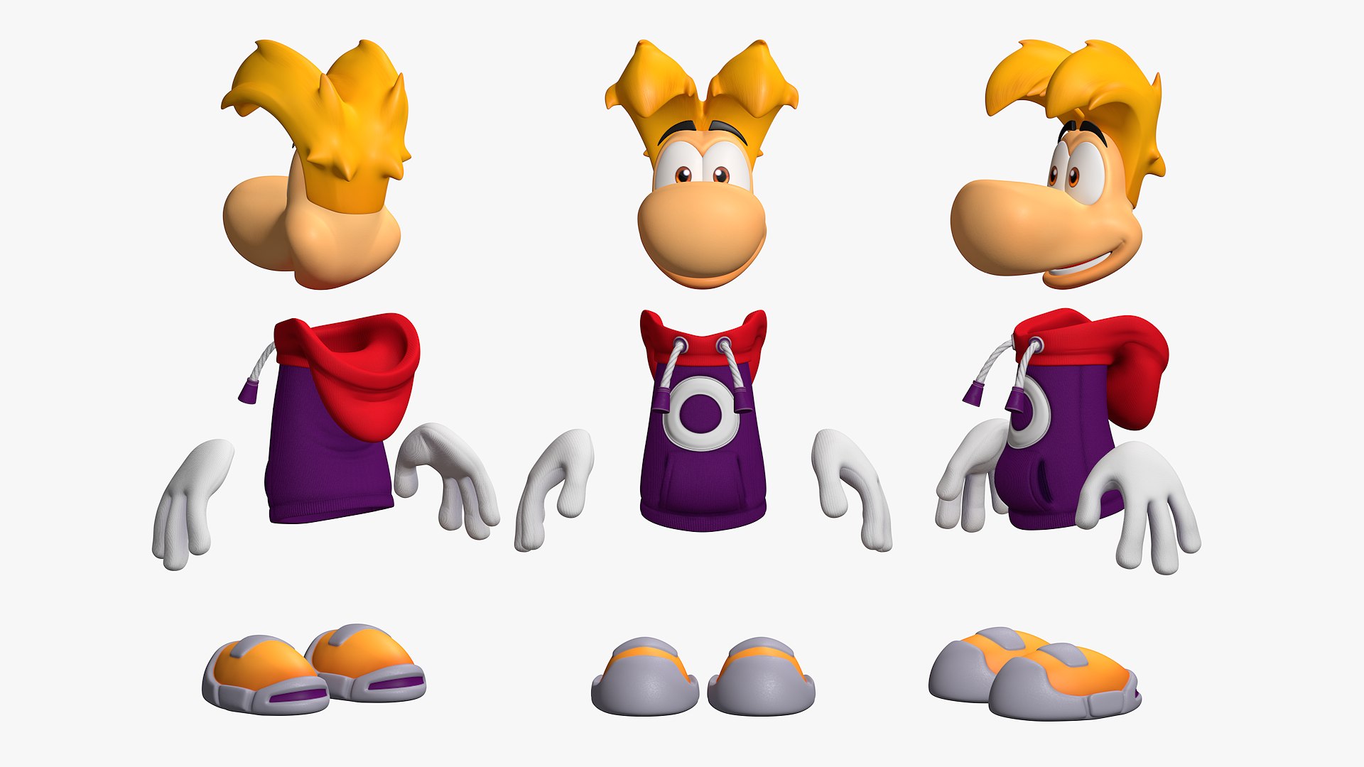 3D Model Mario Rabbids Sparks Of Hope Collection - TurboSquid 2089182