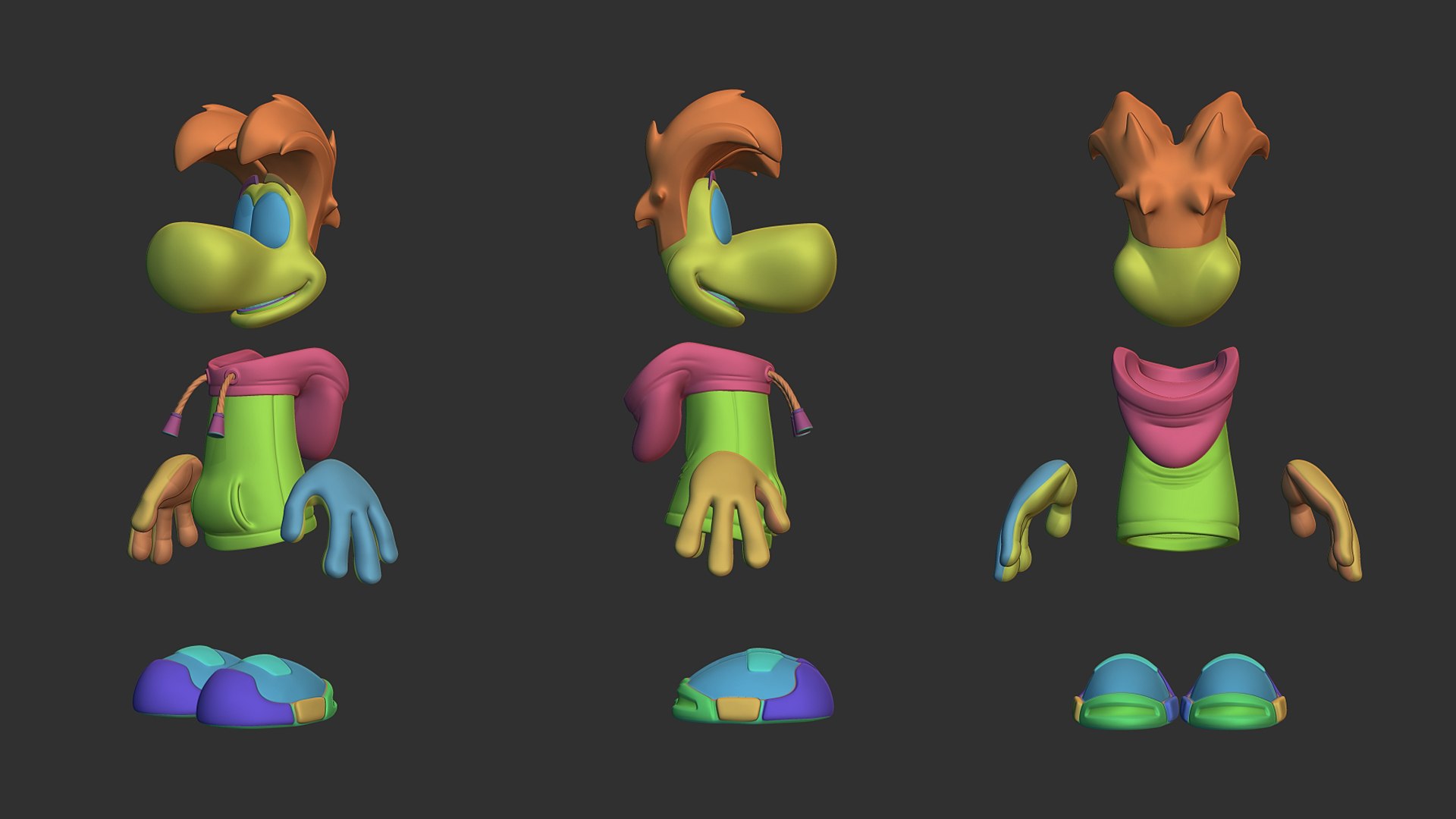 3D model Mario Rabbids Sparks of Hope Collection - TurboSquid 2089182